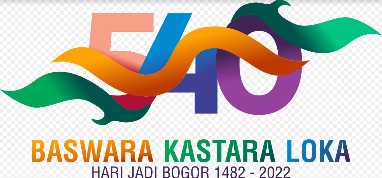 Logo HUT Kabupaten Bogor ke-540 Tahun 2022