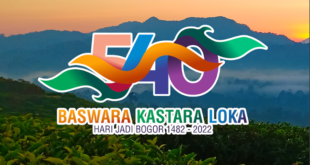 Logo HUT Kabupaten Bogor ke-540 Tahun 2022