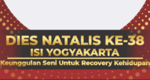 Twibbon Dies Natalis Ke-38 ISI Yogyakarta di Tahun 2022