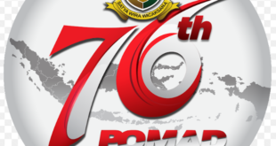 Logo Dirgahayu POMAD ke-76 Tahun 2022