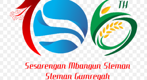 Logo HUT Kabupaten Sleman ke-106 Tahun 2022
