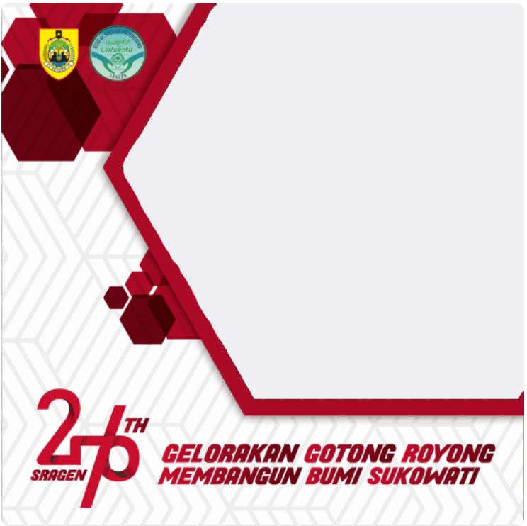Twibbon HUT Kabupaten Sragen ke-276 Tahun 2022