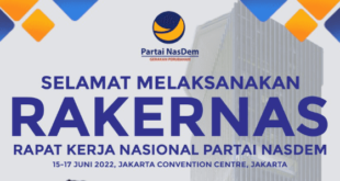 Twibbon Rakernas Partai Nasdem Tahun 2022