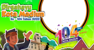 Twibbon HUT Kota Madiun ke-104 Tahun 2022