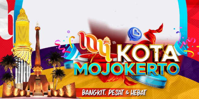 Twibbon HUT Kota Mojokerto ke-104 Tahun 2022