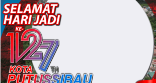 Twibbon HUT Kota Putussibau ke-127 Tahun 2022