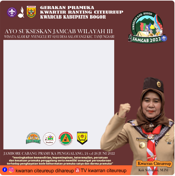 Twibbon Jamcab Kabupaten Bogor Tahun 2022