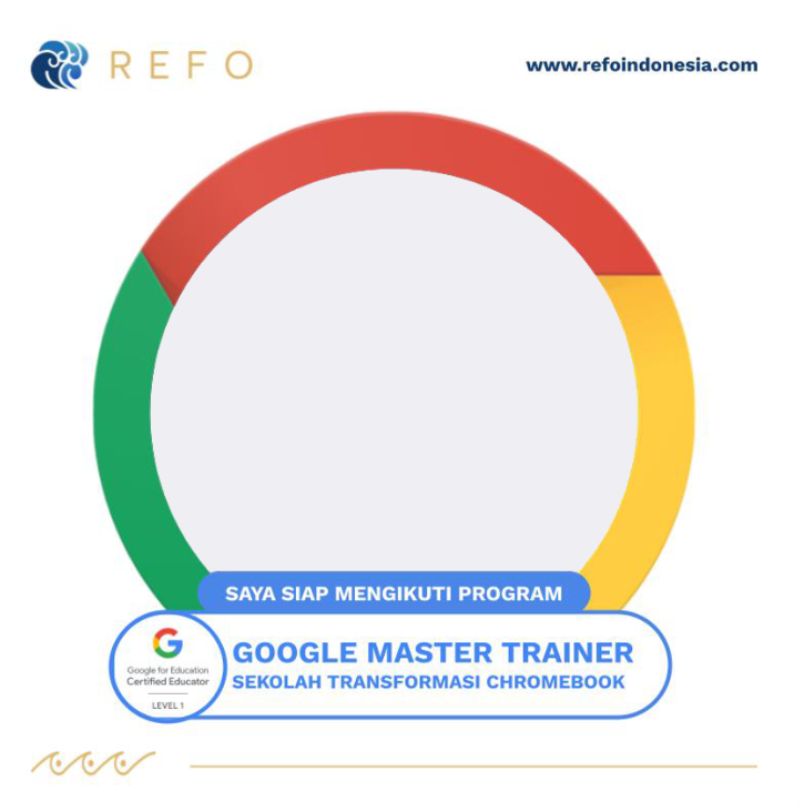 Twibbon Siap Mengikuti Google Master Trainer di Tahun 2022