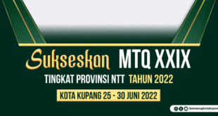 Twibbon MTQ NTT ke-29 Tahun 2022