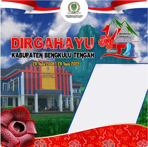 Twibbon HUT Kabupaten Bengkulu Tengah ke-14 Tahun 2022