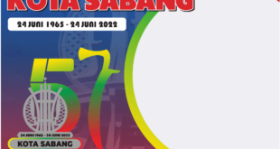 Twibbon HUT Kota Sabang ke-57 Tahun 2022