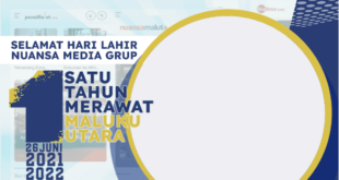 Twibbon HUT Nuansa Media Grup ke-1 Tahun 2022