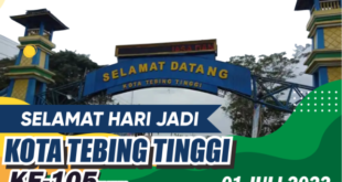 Twibbon HUT Kota Tebing Tinggi ke-105 Tahun 2022