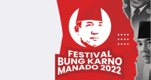 Twibbon Festival Bung Karno Manado Tahun 2022