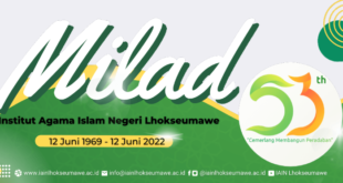 Twibbon Milad ke-53 IAIN Lhokseumawe di Tahun 2022