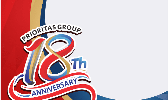 Twibbon HUT Prioritas Group di Tahun 2022