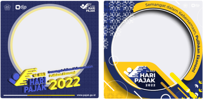 Twibbon Hari Pajak di Tahun 2022