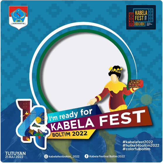 Twibbon Kabola Fest Boltim Tahun 2022