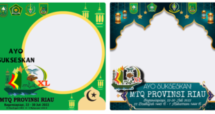 Twibbon MTQ XL Provinsi Riau Tahun 2022