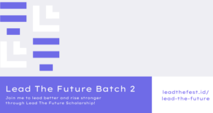 Twibbon Lead The Future Scholarship 2 Tahun 2022