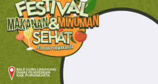 Twibbon Festival Makanan Minuman Pelajar Purwakarta Tahun 2022