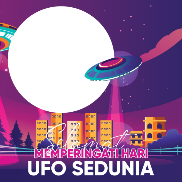 Twibbon Hari UFO Sedunia ke-21 Tahun 2022