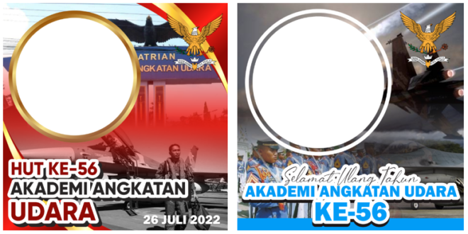 Twibbon HUT AAU ke-56 Tahun 2022