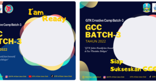 Twibbon GCC Batch 3 Tahun 2022