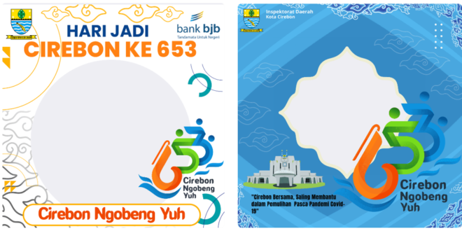 Twibbon HUT Cirebon ke-653 Tahun 2022