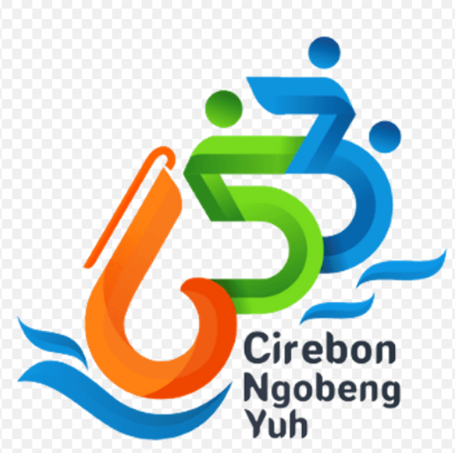 Logo HUT Kota Cirebon ke-653 Tahun 2022