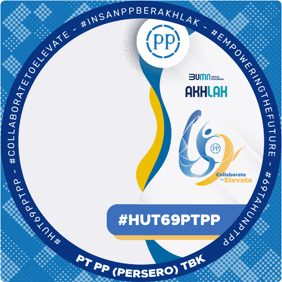 Twibbon HUT PTPP ke-69 Tahun 2022