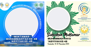 Twibbon Muktamar Muhammadiyah Aisyiyah ke-48 Tahun 2022