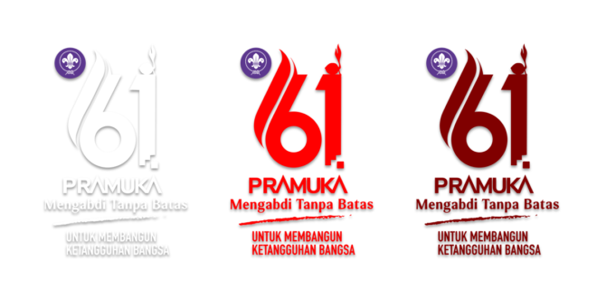 Unduh Logo Hari Pramuka Nasional ke-61 Tahun 2022