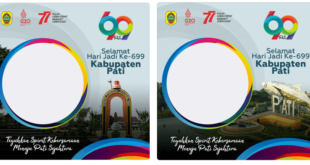 Twibbon HUT Kabupaten Pati ke-699 Tahun 2022