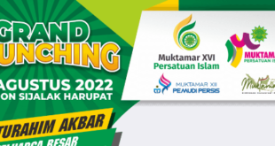 Twibbon Grand Launching Muktamar Persatuan Islam XVI Tahun 2022