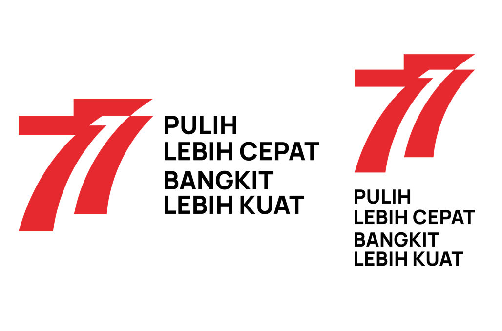 Logo Dirgahayu RI ke-77 Tahun 2022