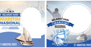 Twibbon Hari Maritim Nasional Tahun 2022