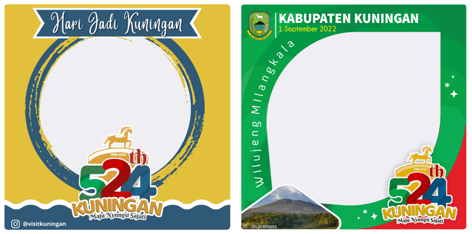 Twibbon HUT Kabupaten Kuningan ke-524 Tahun 2022