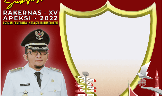 Twibbon Rakernas Apeksi XV Tahun 2022