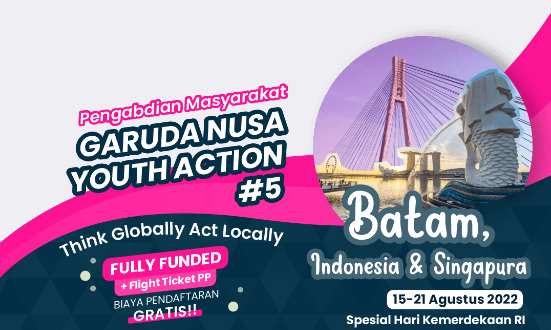 Twibbon Garuda Nusa Youth Action ke-5 Tahun 2022