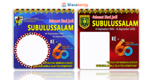 Twibbon Hari Jadi Subulussalam ke-60 Tahun 2022