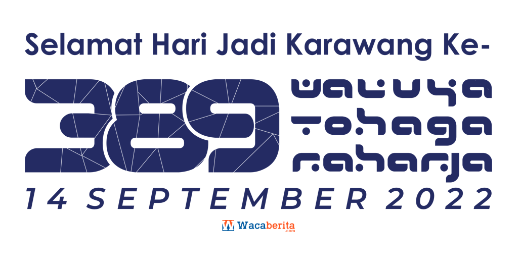 Logo HUT Kabupaten Karawang ke-389 Tahun 2022
Logo Hari Jadi Kabupaten Karawang ke-389 Tahun 2022