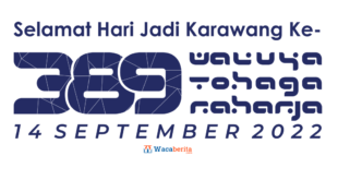 Logo HUT Kabupaten Karawang ke-389 Tahun 2022