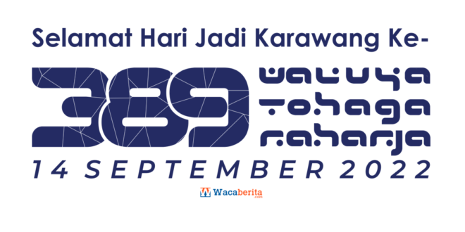 Logo HUT Kabupaten Karawang ke-389 Tahun 2022