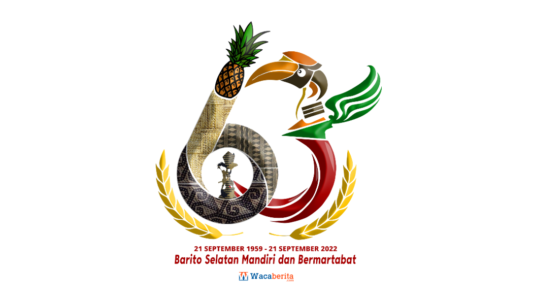 Unduh Logo HUT Kabupaten Barito Selatan ke-63 Tahun 2022