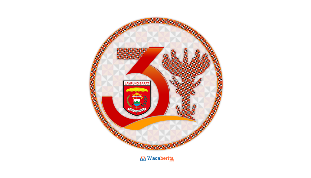 Logo HUT Kabupaten Lampung Barat ke-31 Tahun 2022