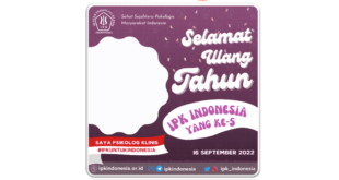 Twibbon HUT IPK Indonesia ke-5 Tahun 2022