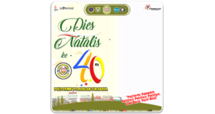 Twibbon Dies Natalis POLTEKPEL Surabaya Tahun 2022