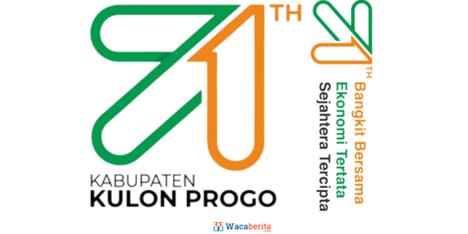 Logo HUT Kabupaten Kulon Progo ke-71 Tahun 2022