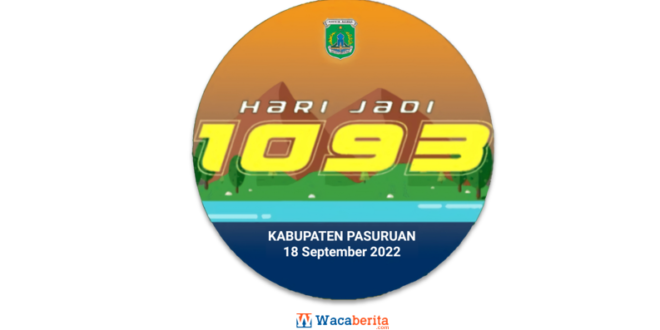 Logo HUT Kabupaten Pasuruan ke-1093 Tahun 2022